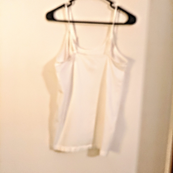 Massini Tops - Massini Spag Strap Shapewear TankTop White XL
